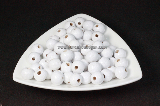 10mm Yuvarlak Mat F Beyaz