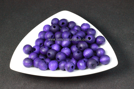 10mm Yuvarlak Mat Mor