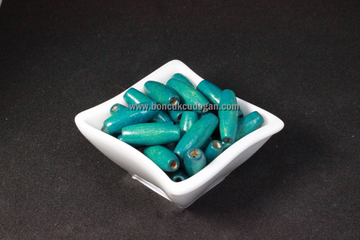 12mm Arpa Boncuk Mavi