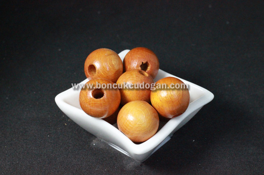 YUVARLAK TAHTA BONCUK 20MM NORMAL Saman