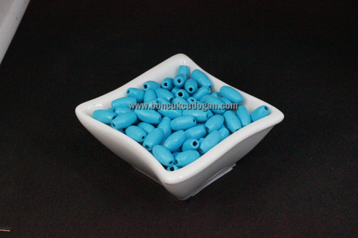 6mm Arpa Boncuk FB Mavi