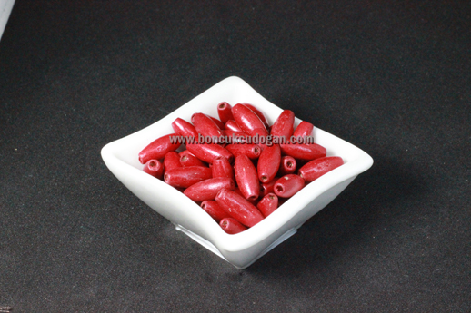8mm Arpa Boncuk Kırmızı
