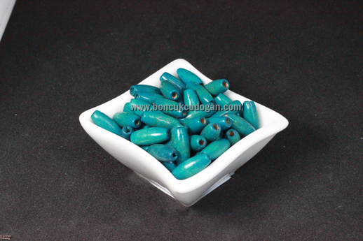 8mm Arpa Boncuk Mavi