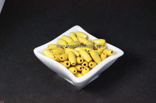 8mm Arpa Boncuk Sarı