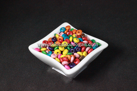 KARIŞIK RENKLİ TAHTA Mercimek (Ufo) 6mm