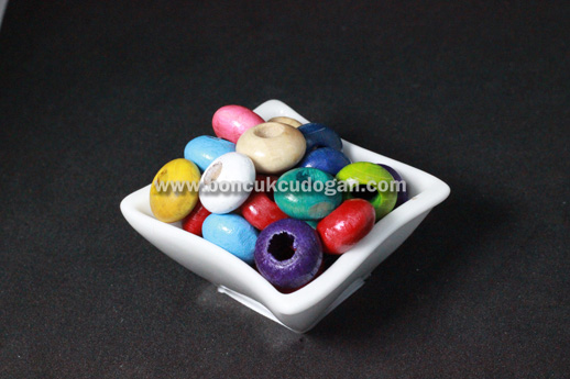 KARIŞIK RENKLİ TAHTA Yassı 16mm